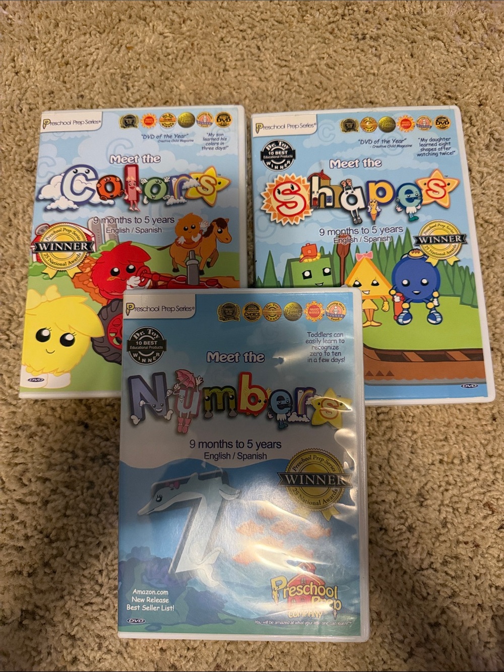 Meet the Numbers DVD - Blue